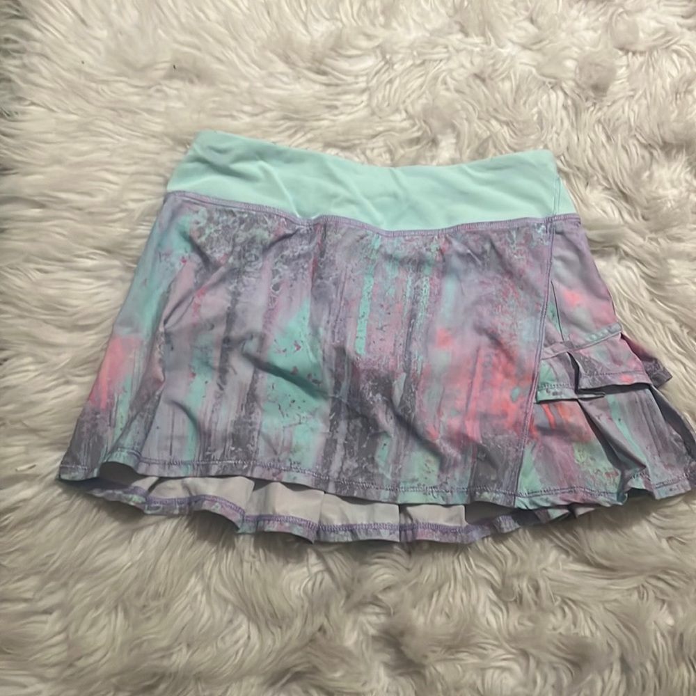 Teal and pink and purple ivivva skirt